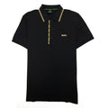 Hugo Boss Paule 4 Slim Fit Branded Placket Polo Black 005