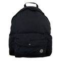 Stone Island Junior Logo Patch Zip Up Backpack Black V0029