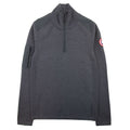 Canada Goose Stormont Half-zip Wool Jumper Dark Grey