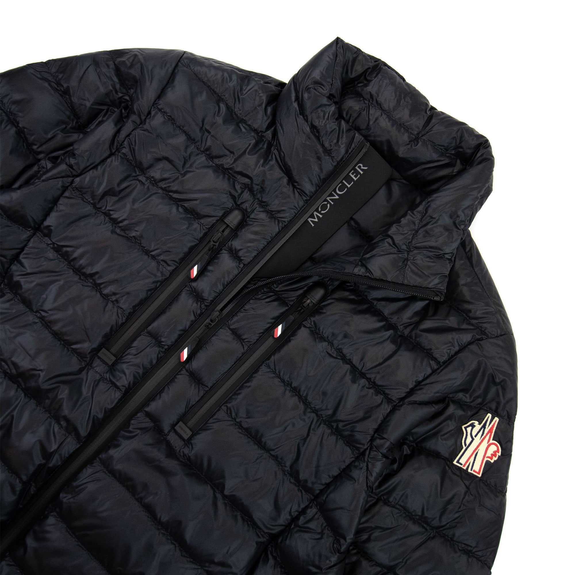 Moncler Hers Short Down Jacket Black