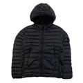 Stone Island Junior 40932 Loom Woven Chambers Nylon Jacket Black V0029
