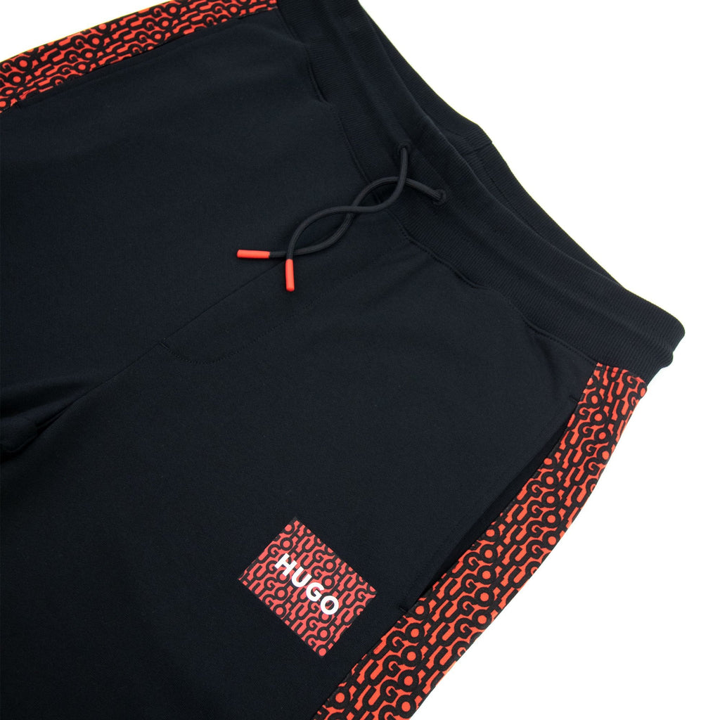 Hugo Dacino Side Logo Tracksuit Pants Black 001