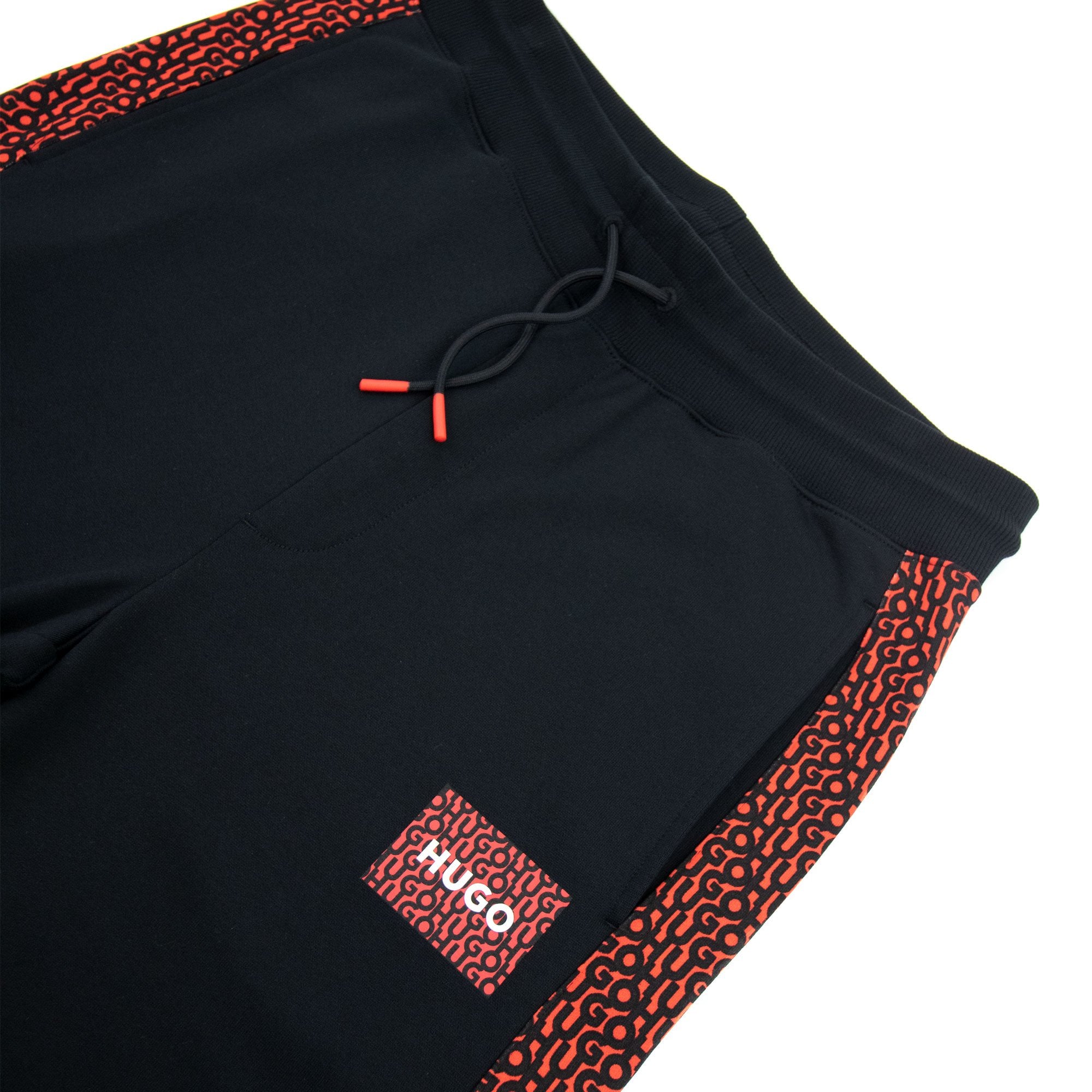 Hugo Dacino Side Logo Tracksuit Pants Black 001