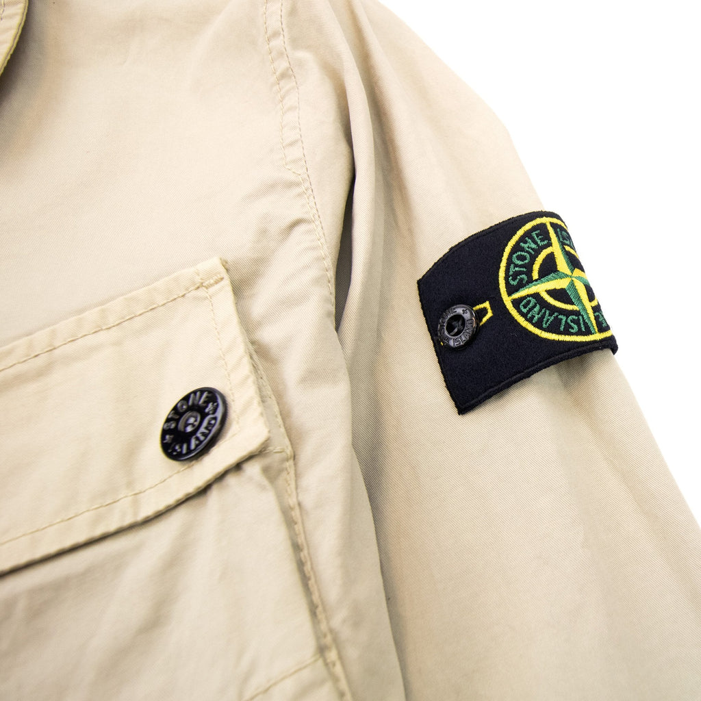 Stone Island 10910 Double Pocket Overshirt Beige V0090