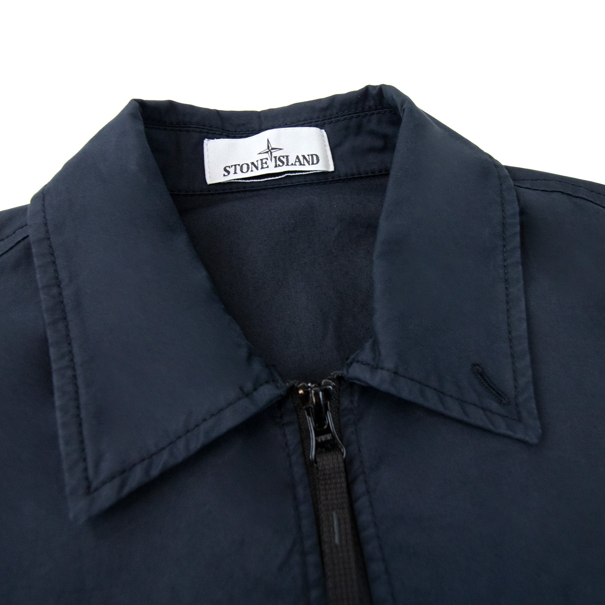 Stone Island 10910 Double Pocket Overshirt Navy Blue V0020