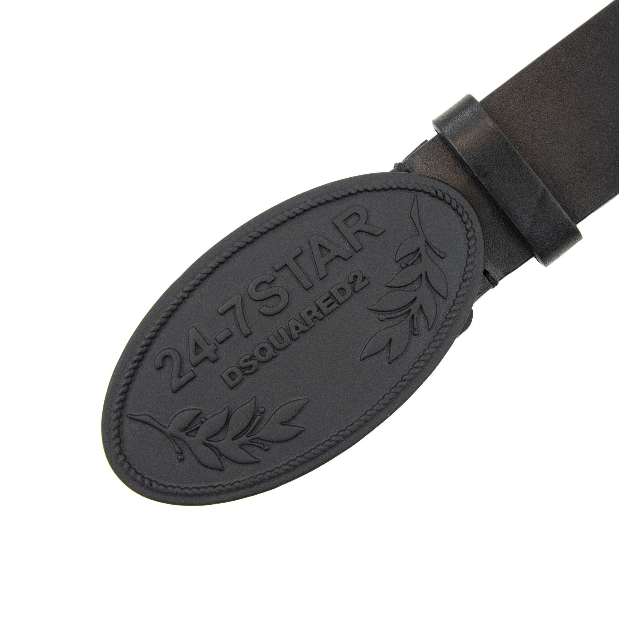 Dsquared2 24-7 Star Buckle Belt Black