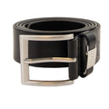 Hugo Boss Connio Branded Metal Trim Belt Black 001