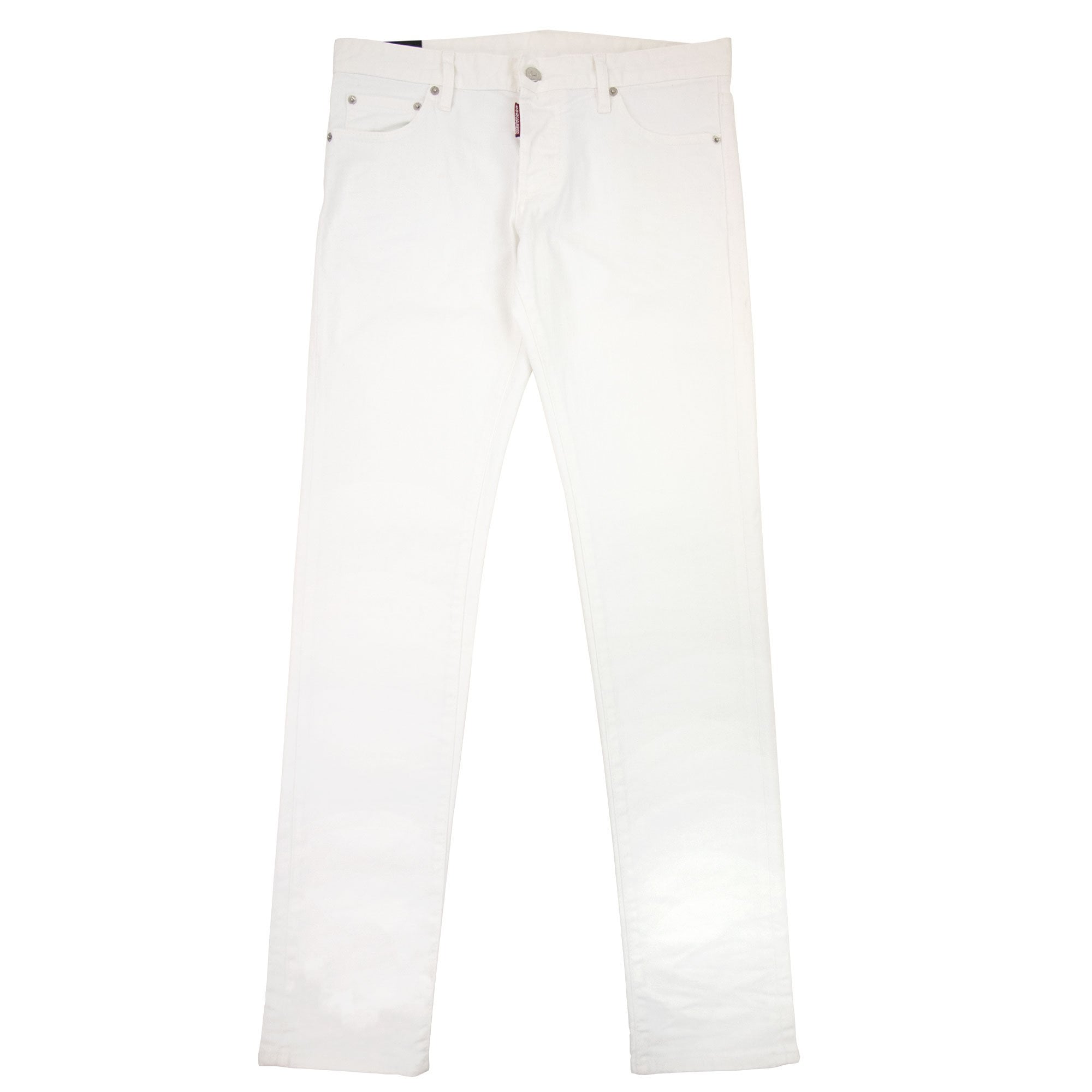 Dsquared2 Stretch Slim Fit Jeans White 100