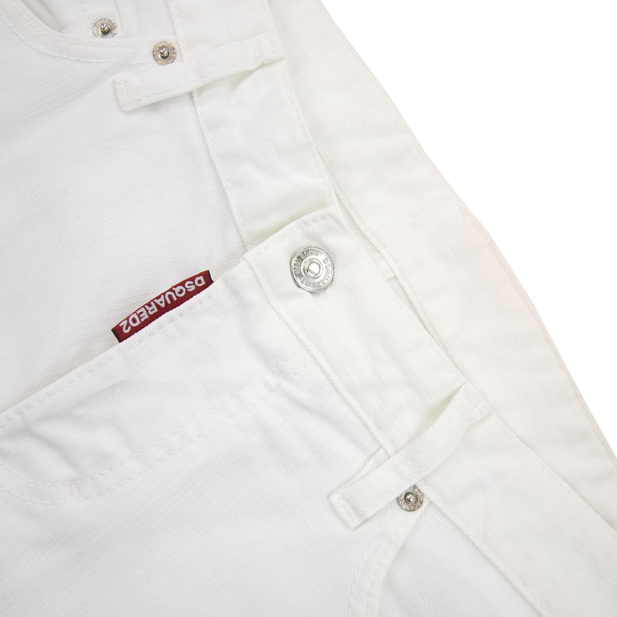 Dsquared2 Stretch Slim Fit Jeans White 100