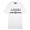 Amiri Ma Bar Cotton T Shirt White