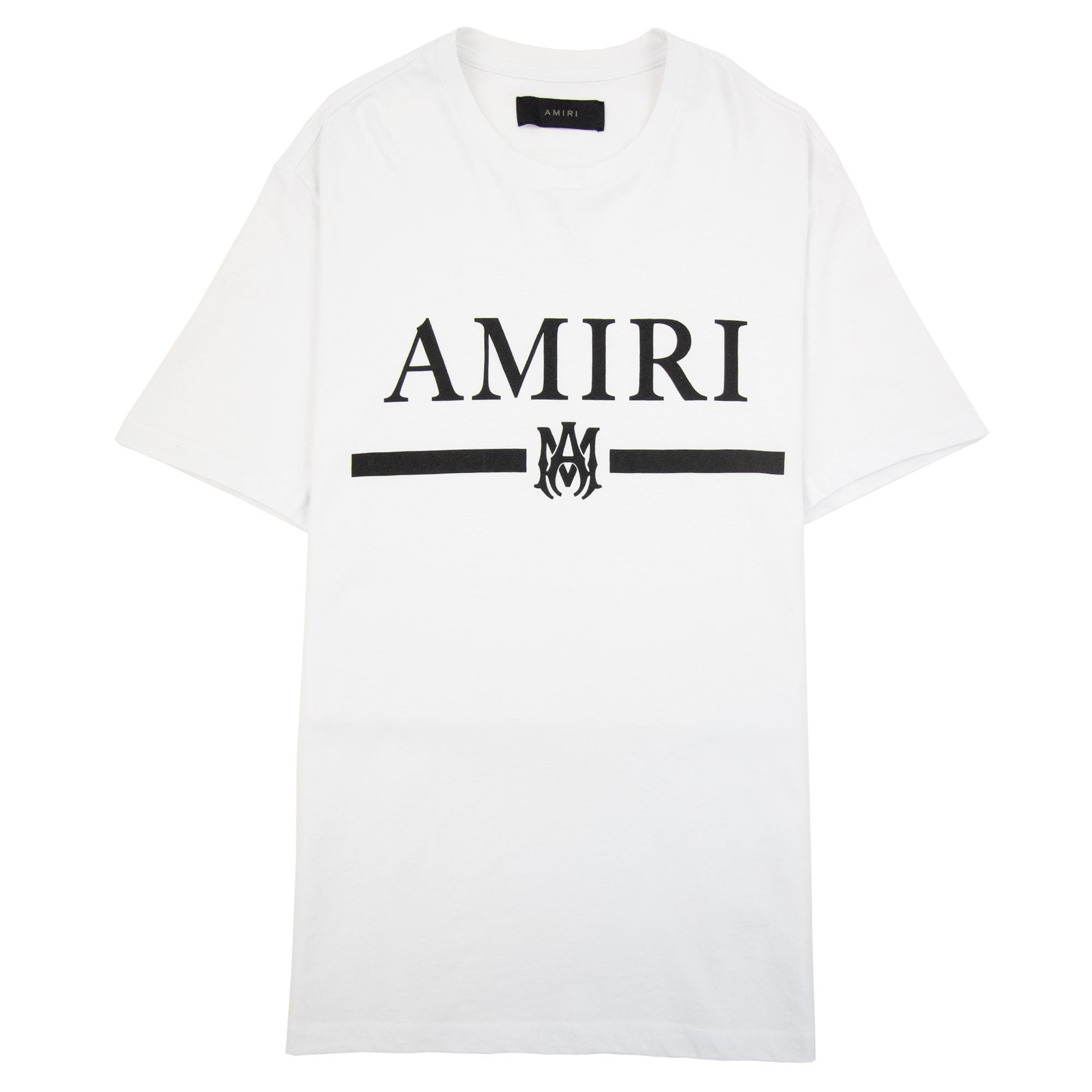 Amiri Ma Bar Cotton T Shirt White