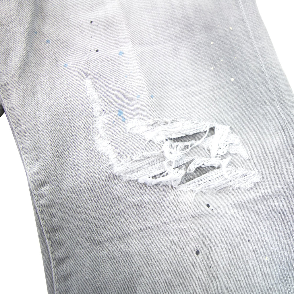 Dsquared2 Cool Guy Multi Paint Jean Light Grey