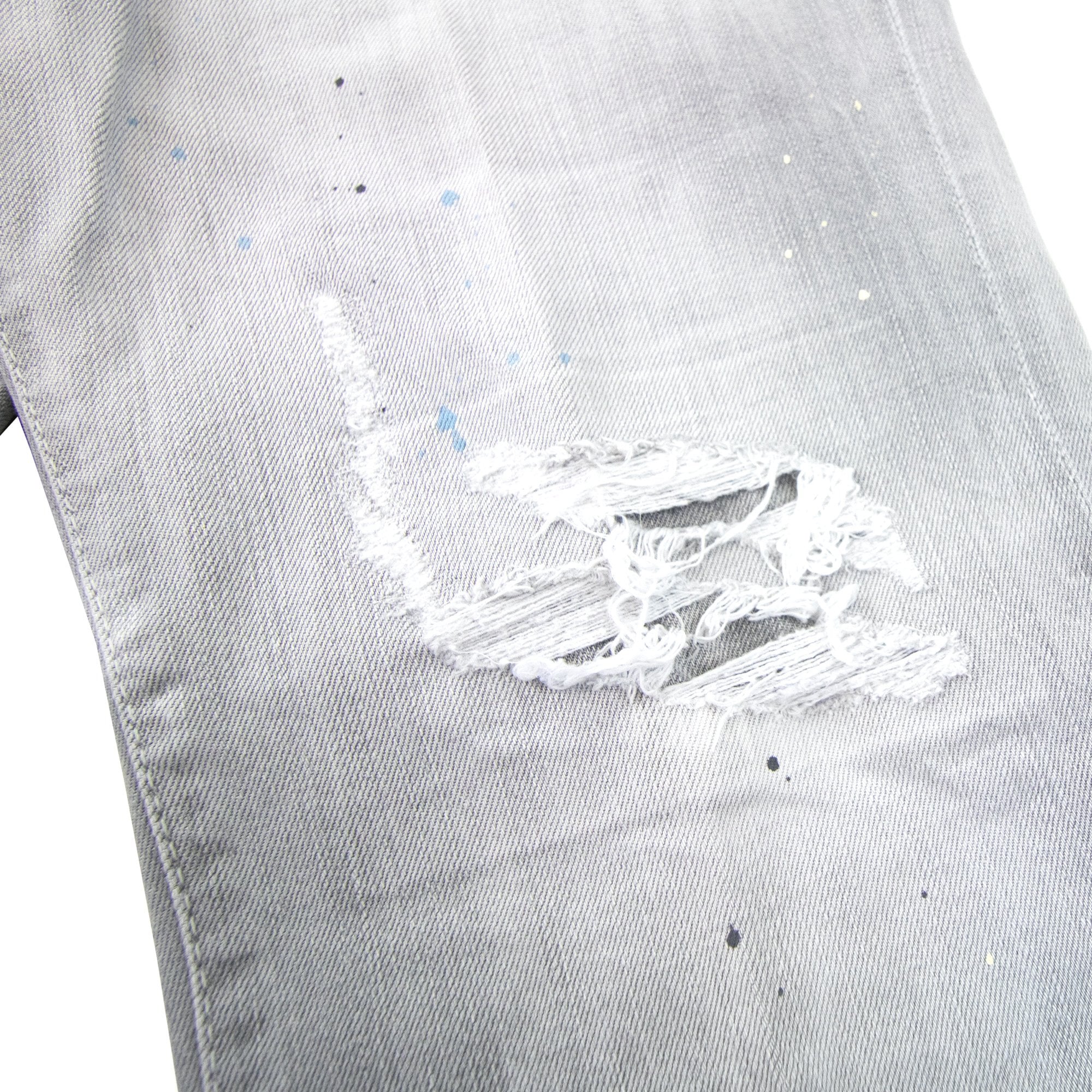 Dsquared2 Cool Guy Multi Paint Jean Light Grey