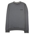 Hugo Boss Heritage Embroidered Logo Sweatshirt Dark Grey 022