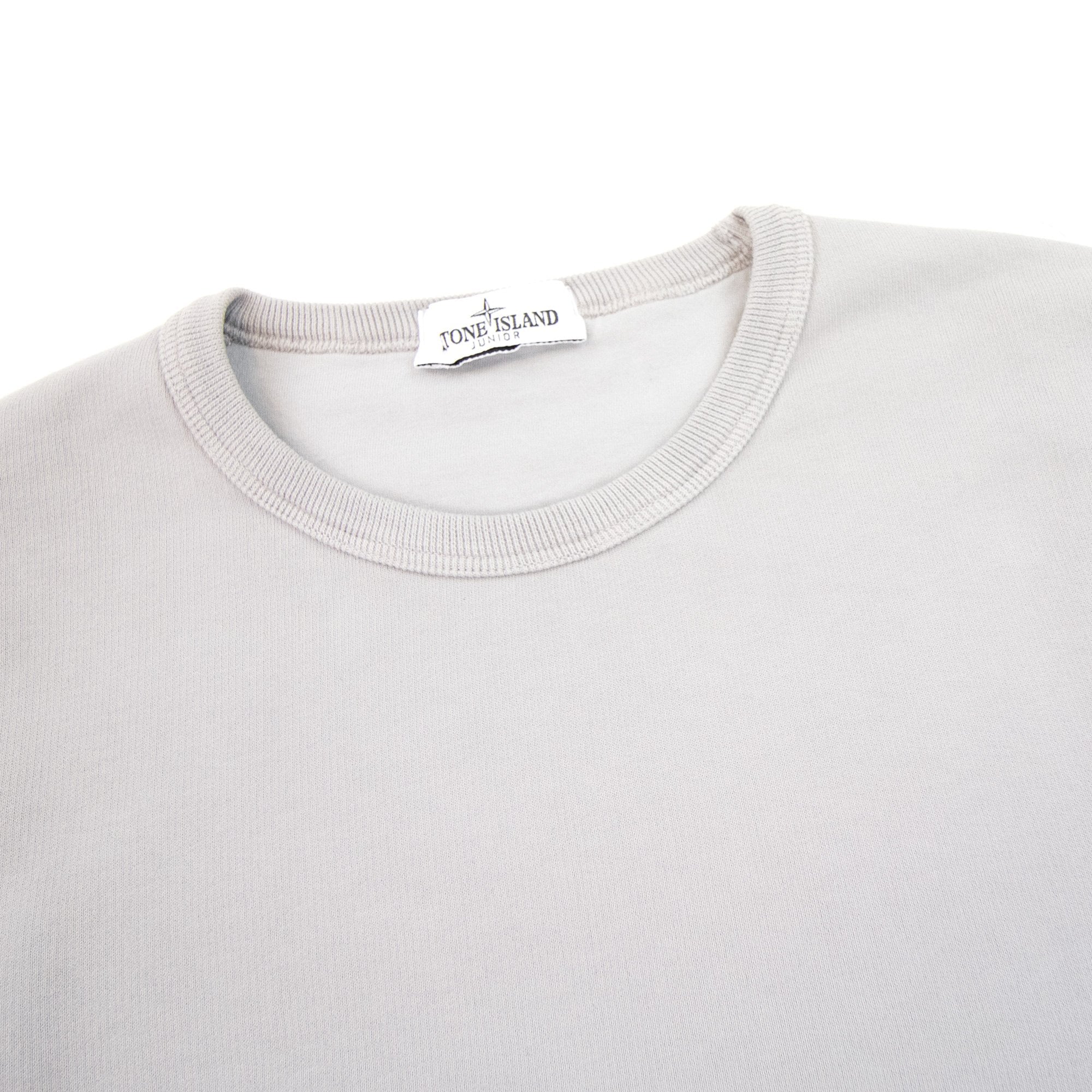 Stone Island Junior Sweatshirt Dust Grey V0064