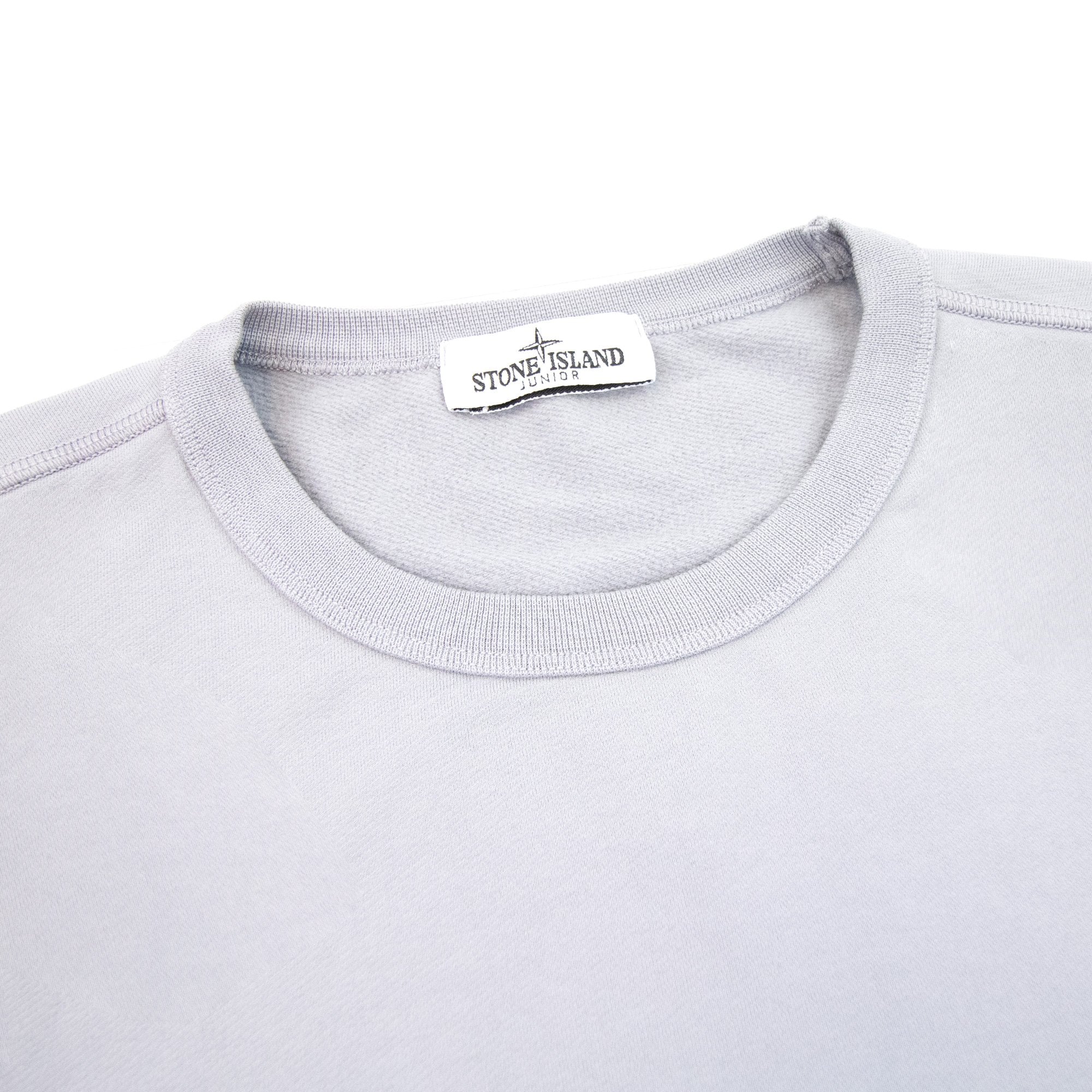 Stone Island Junior Sweatshirt Lilac V0064