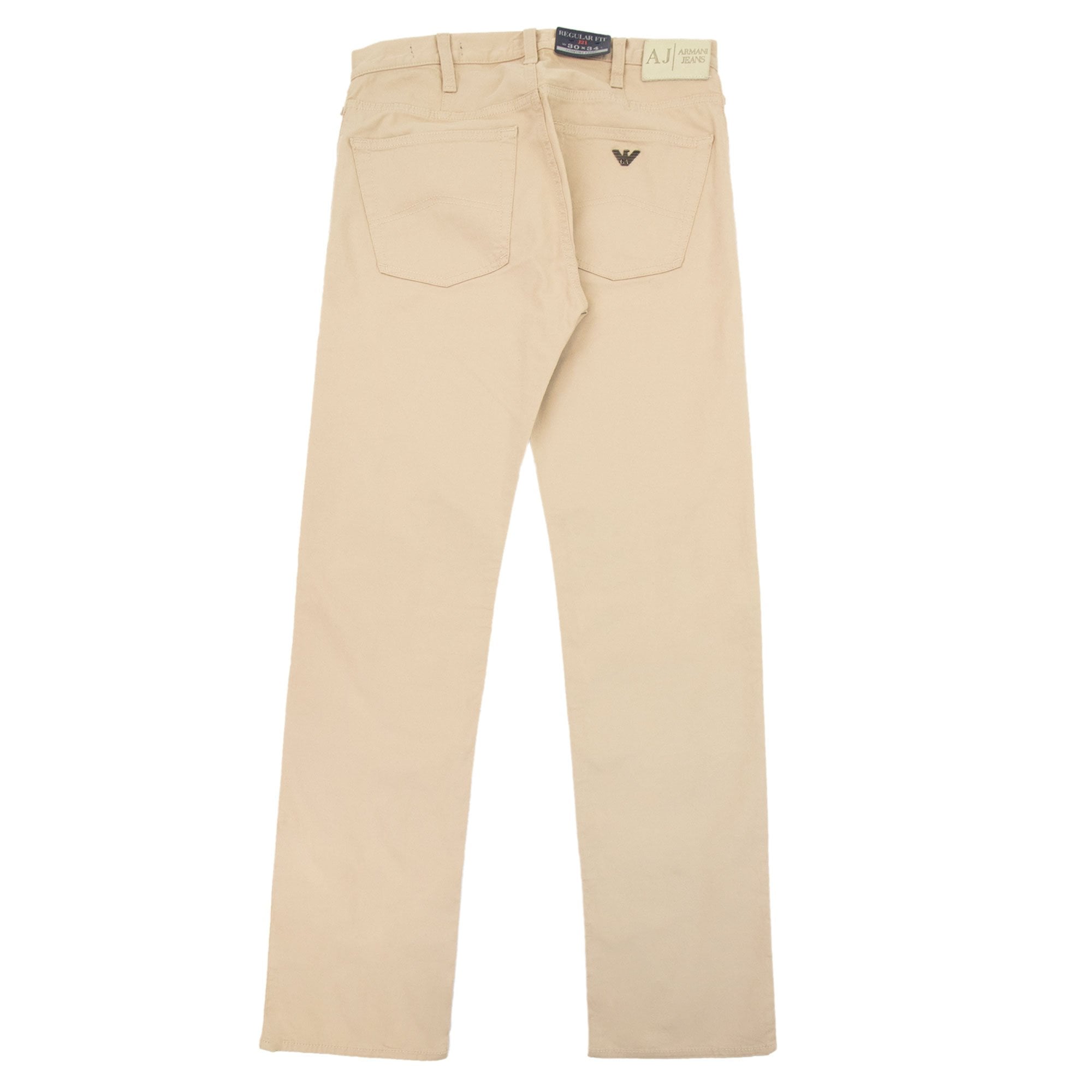Armani Jeans J21 Regular Fit Chinos Beige