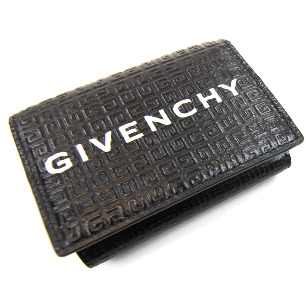 Givenchy 4g Logo Compact Wallet Black