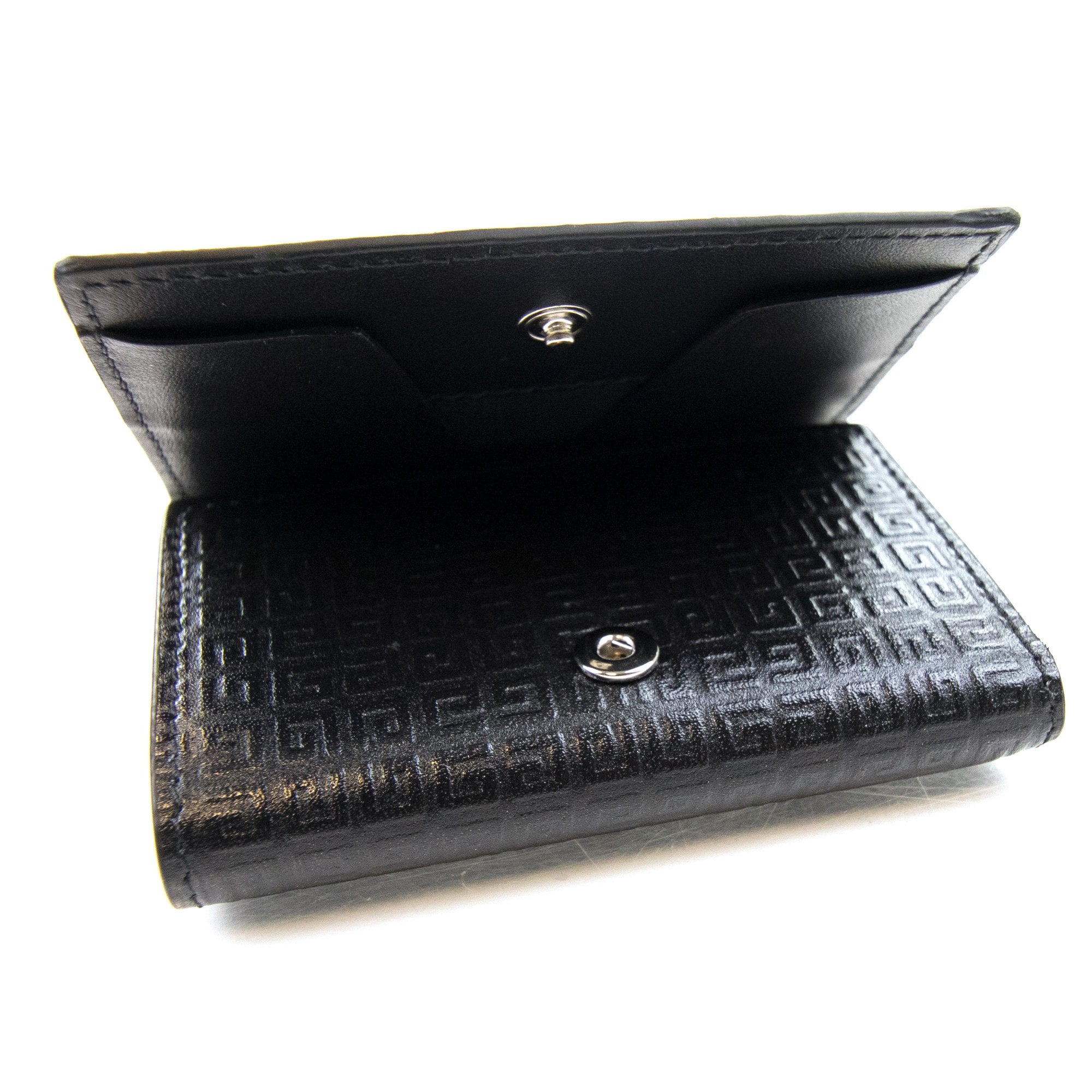 Givenchy 4g Logo Compact Wallet Black