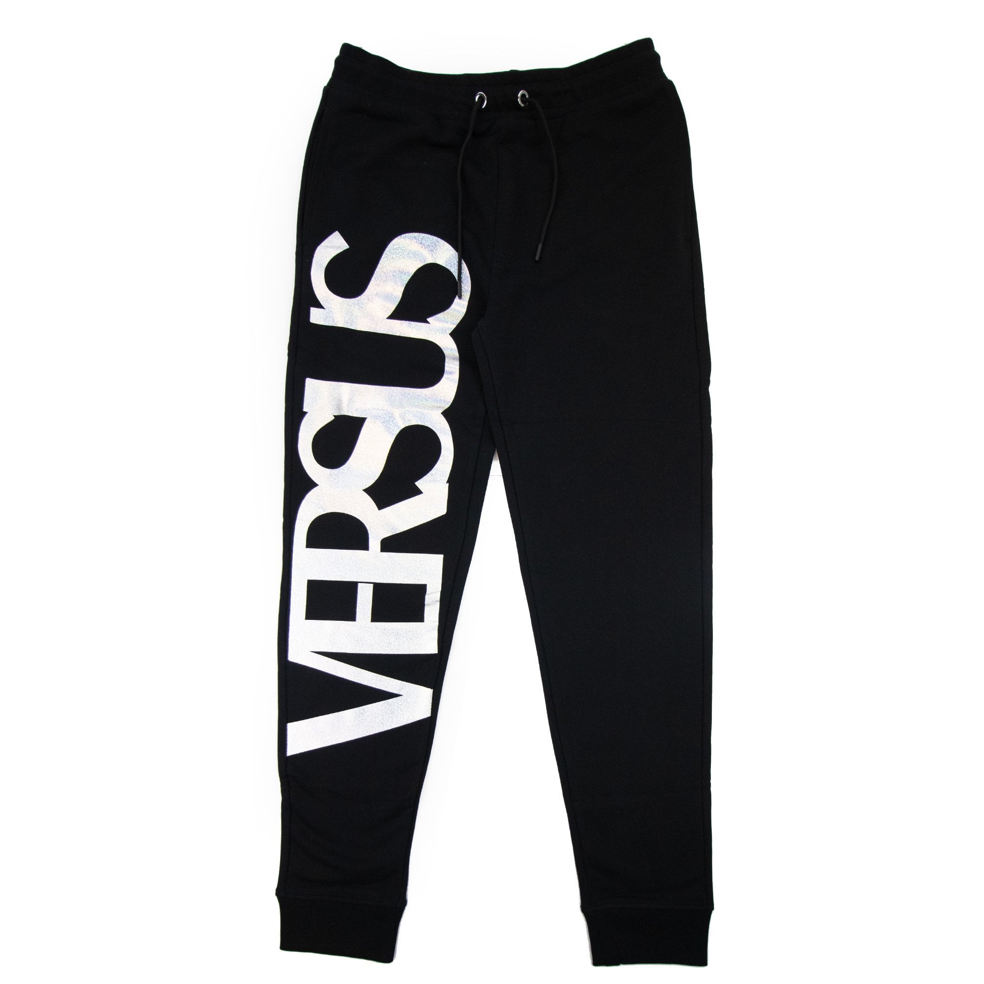 Versace Versus Printed Logo Jogging Pants Black