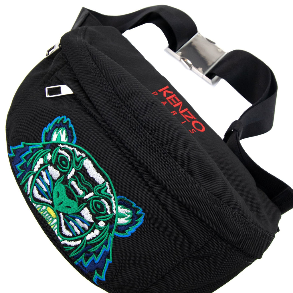 Kenzo Tiger Cross Body Bag Black