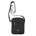 Versace Versus Nylon Jacquard Messenger Bag Black