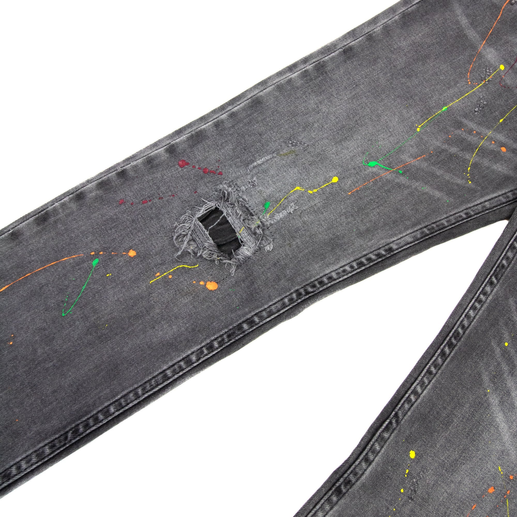 Hookat Malcom Distressed Denim Jeans Grey
