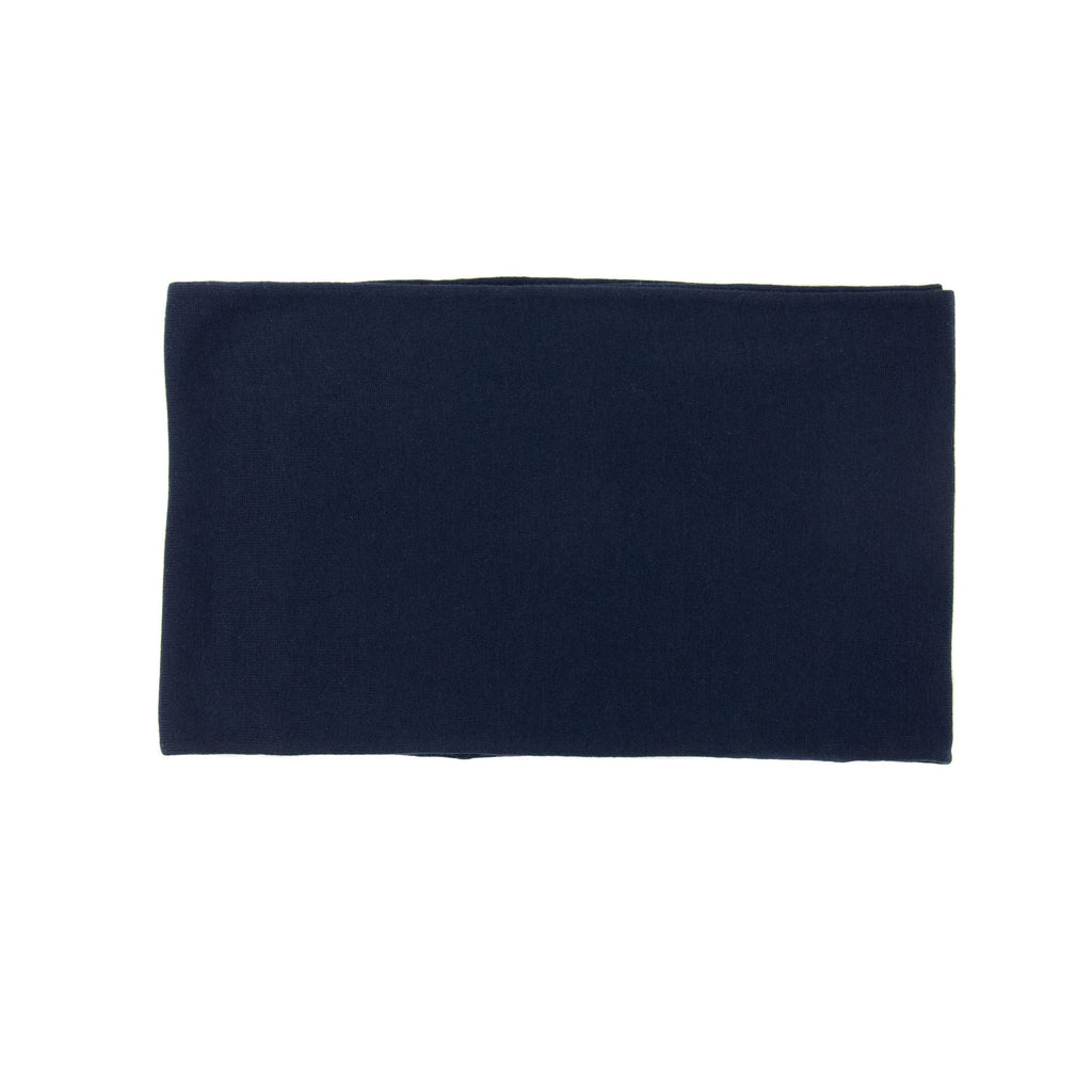 Hugo Boss Kids Logo Stretchable Scarf Navy Grey