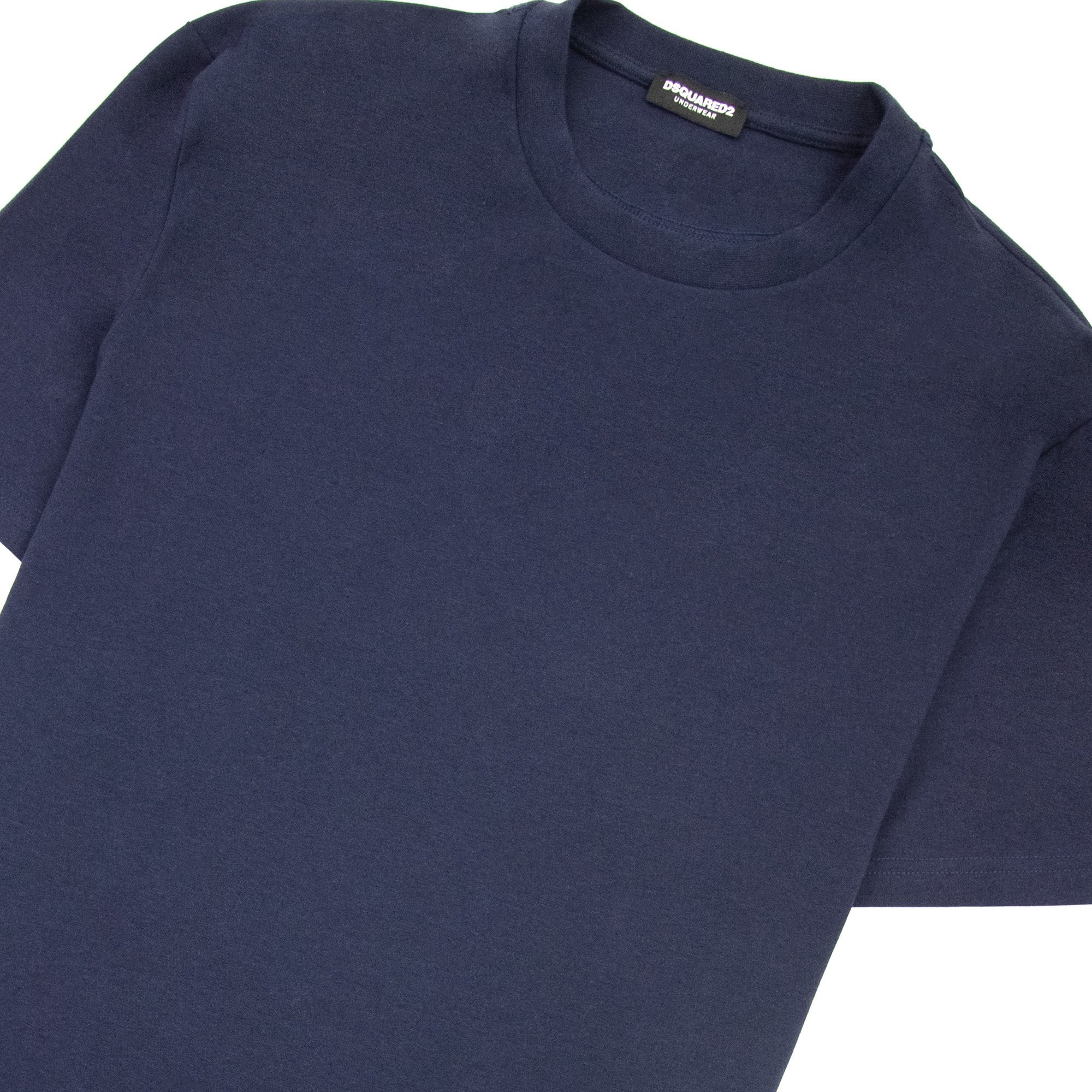 Dsquared2 Embroidered Back Logo T Shirt Navy
