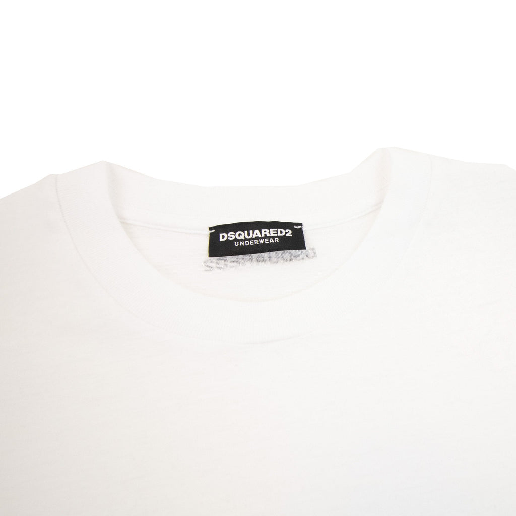 Dsquared2 Small Logo Plain T Shirt White