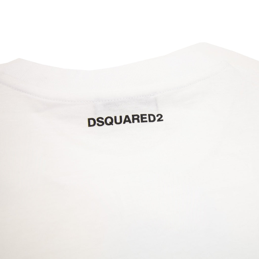 Dsquared2 Small Logo Plain T Shirt White