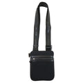 Valentino Nachos Plain Logo Cross Body Bag Nero