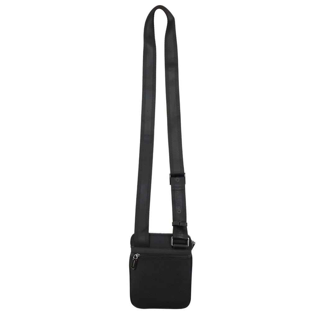 Valentino Plin Logo Print Cross Body Bag Nero