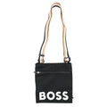 Hugo Boss Catch Printed Logo Envelope Bag Black/white