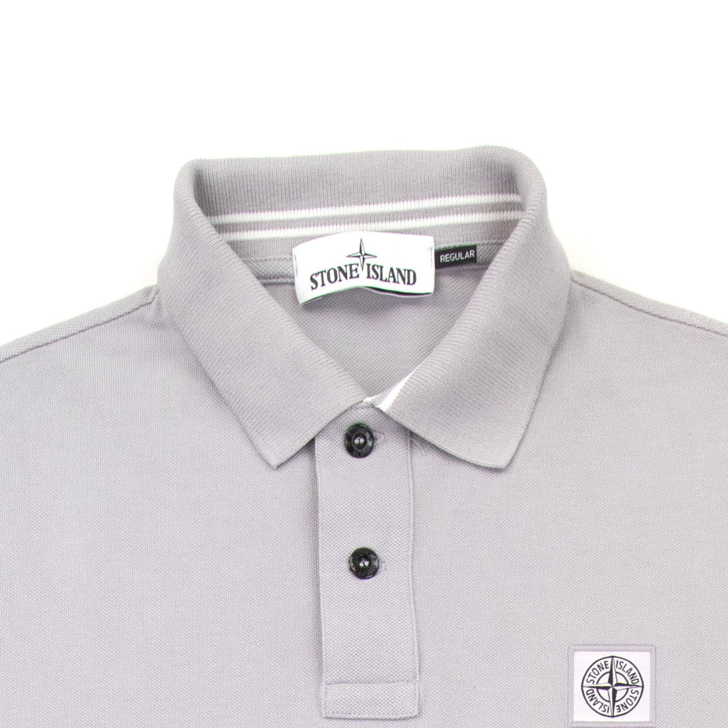 Stone Island Tip Polo Ss Lavender V0047