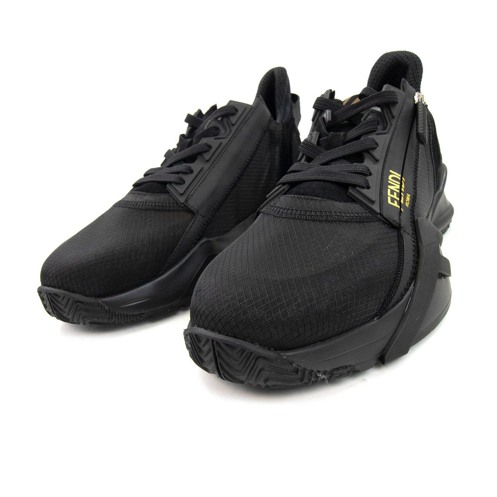 Fendi Nylon Low Tops Nero