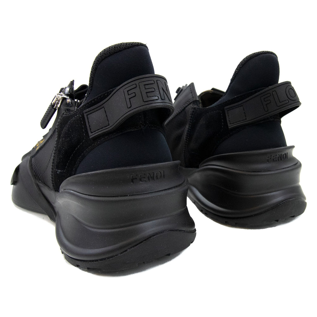 Fendi Nylon Low Tops Nero
