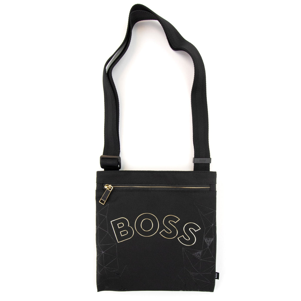 Hugo Boss Catch Gl Structured Nylon Seasonal Pattern Envolop Black 001
