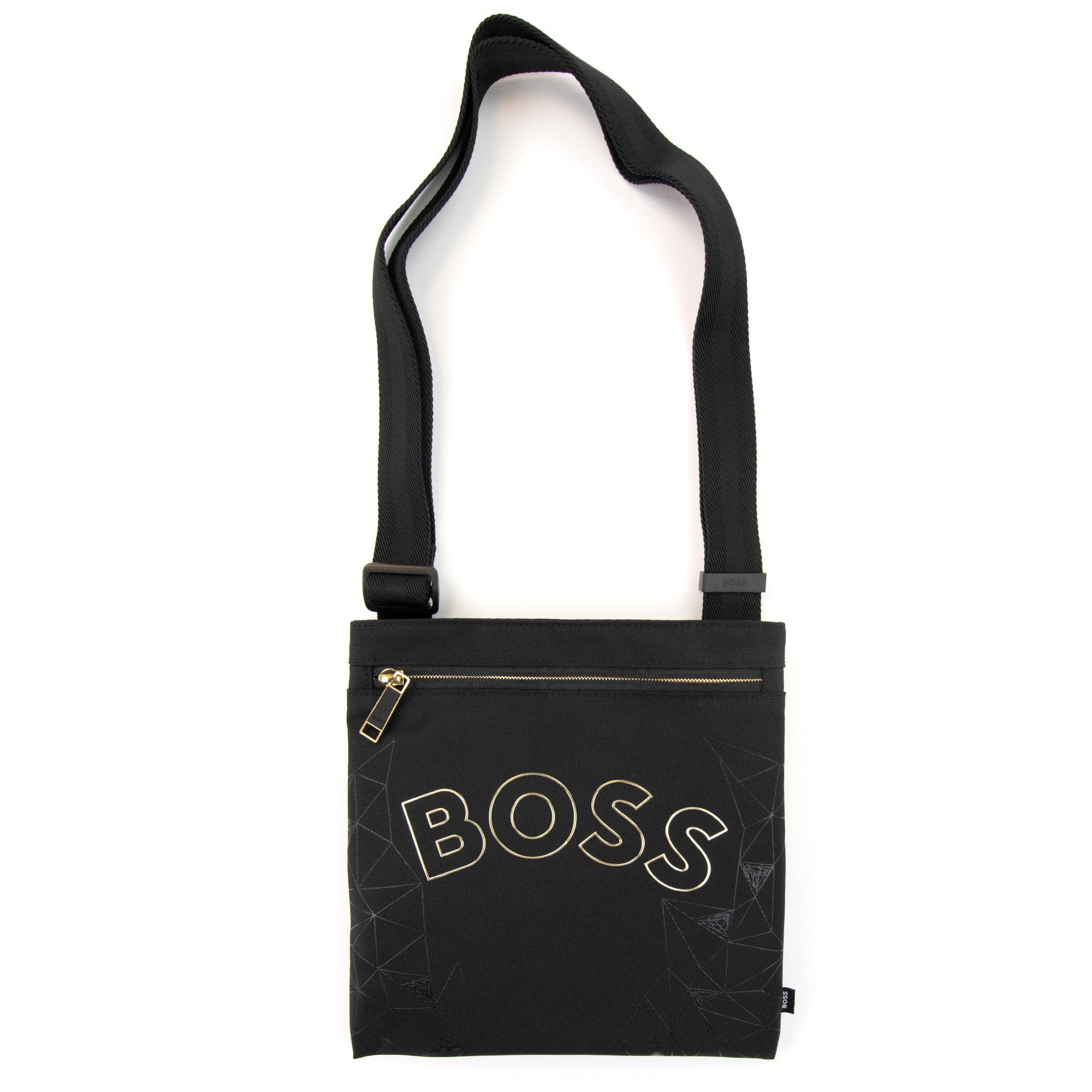 Hugo Boss Catch Gl Structured Nylon Seasonal Pattern Envolop Black 001