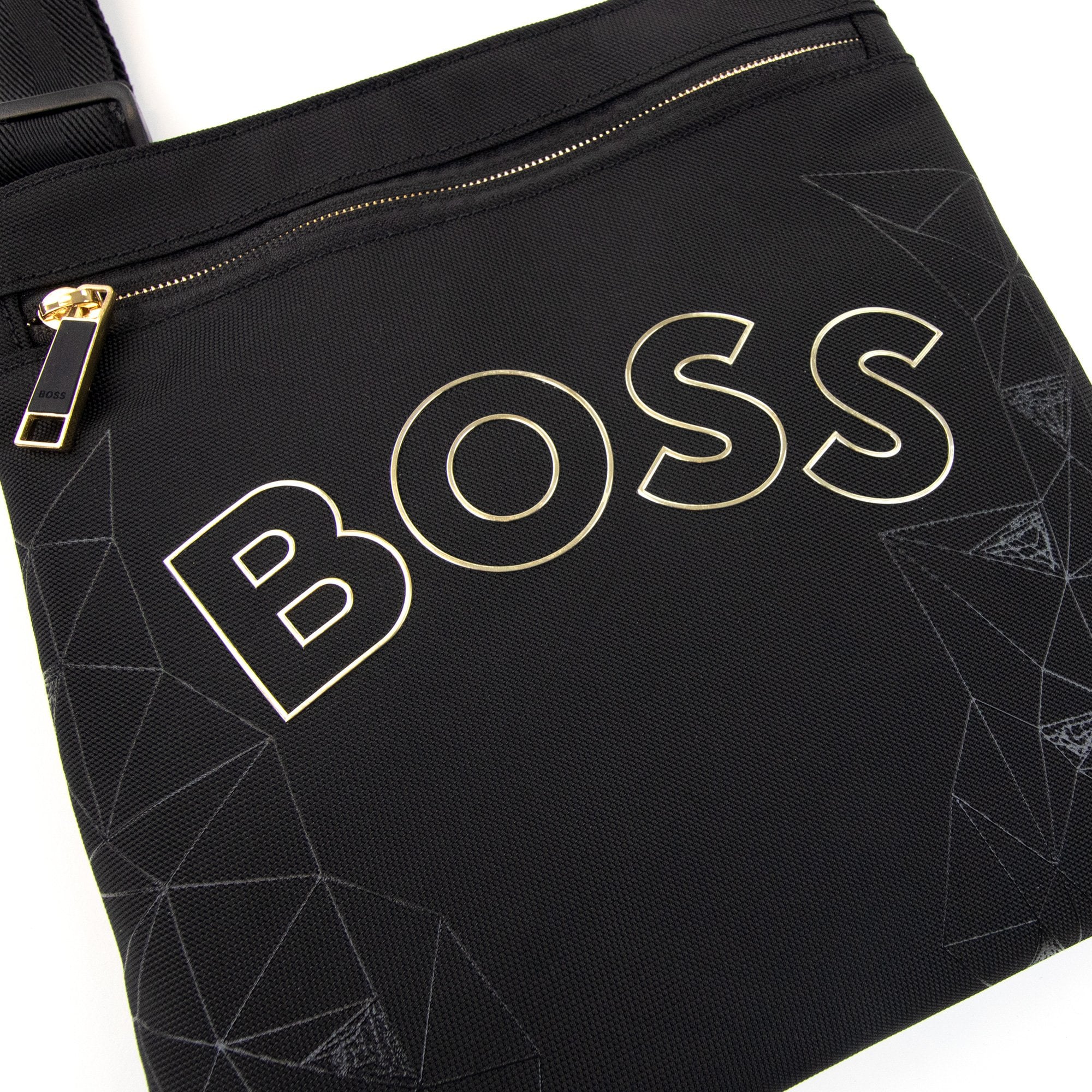 Hugo Boss Catch Gl Structured Nylon Seasonal Pattern Envolop Black 001
