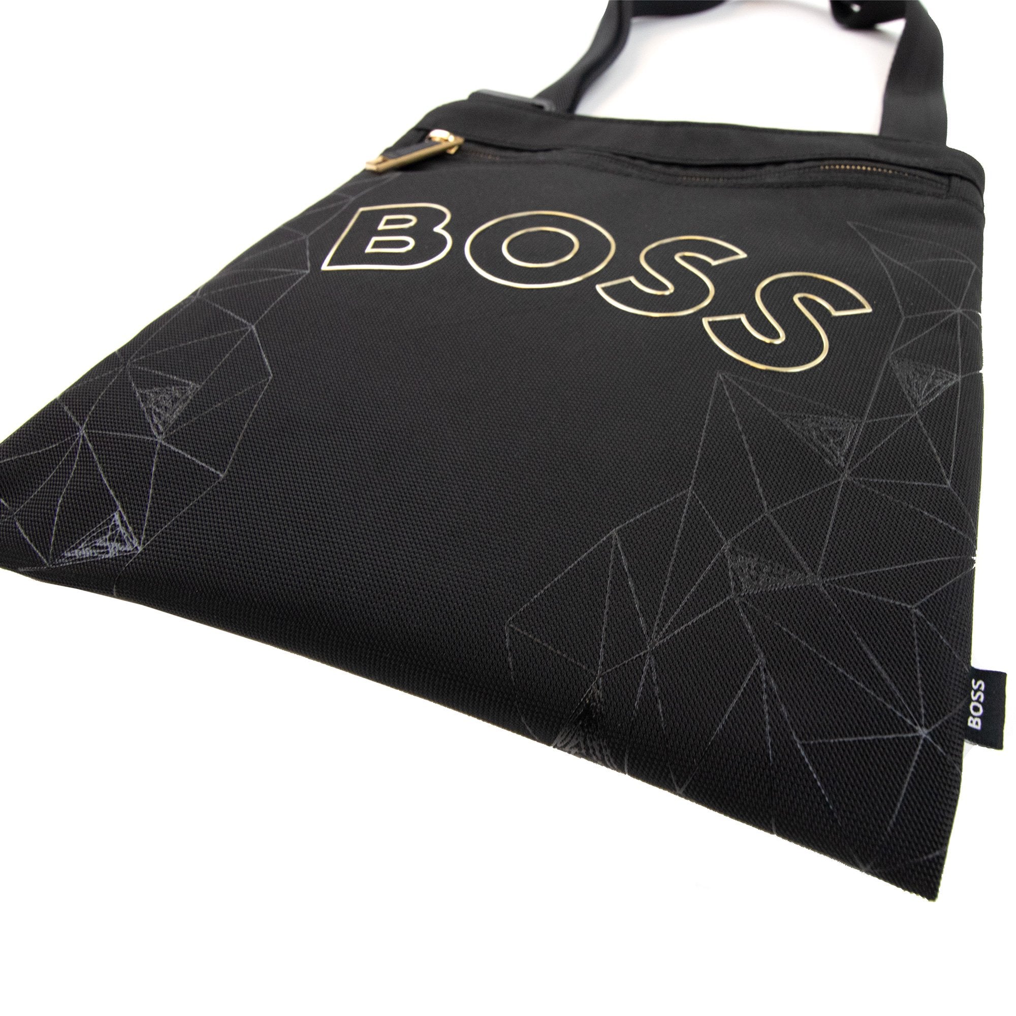 Hugo Boss Catch Gl Structured Nylon Seasonal Pattern Envolop Black 001