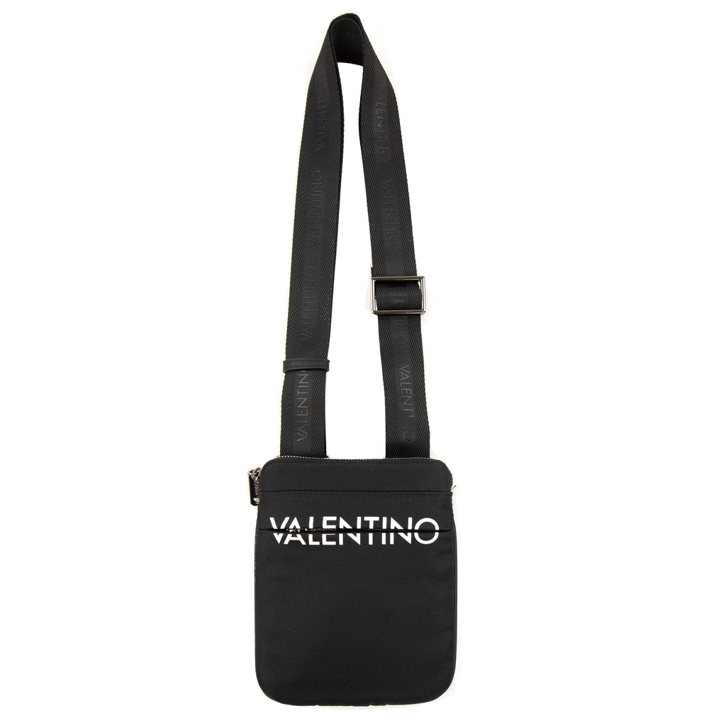 Valentino Logo Mini Cross Body Bag Plin Nero