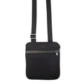 Emporio Armani Flat Nylon Shoulder Bag Black