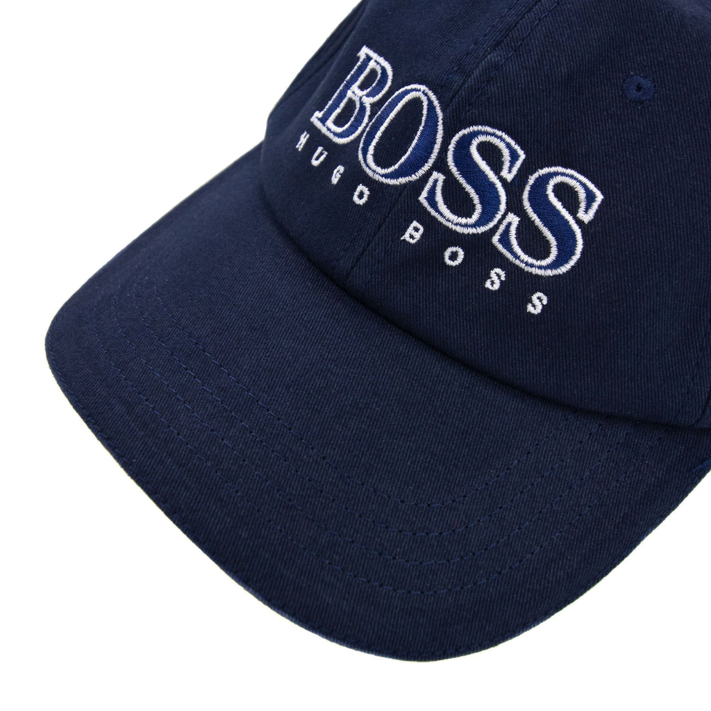 Hugo Boss Kids Embroidered Logo Cap Navy