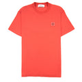 Stone Island Patch Logo Crew Neck Tshirt Red