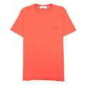 Stone Island 20193 Back Compass Logo T Shirt Red V0037