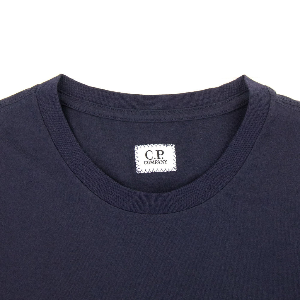 Cp Company Lens Print Pocket Tee Navy 888