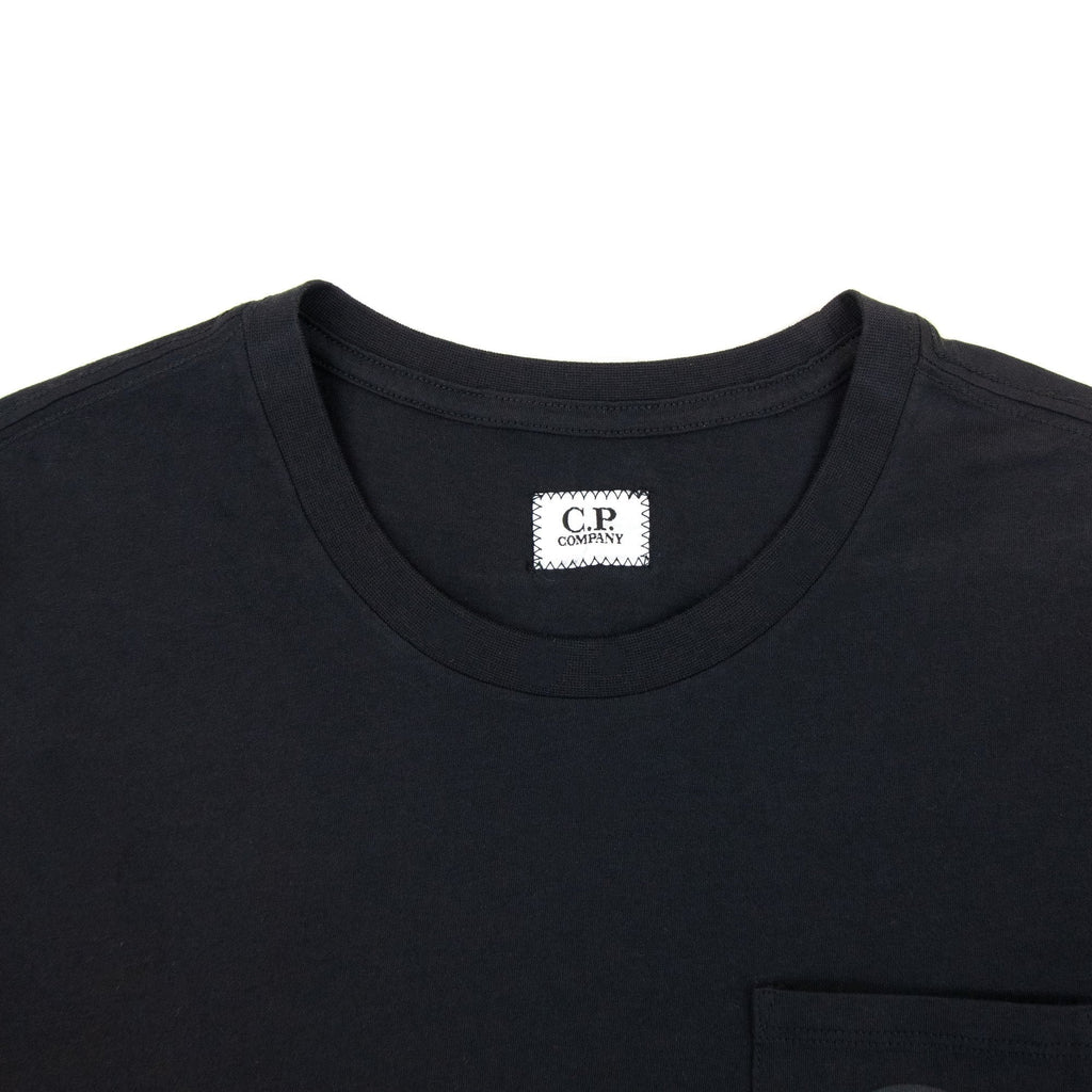 Cp Company Lens Print Pocket Tee Black 392