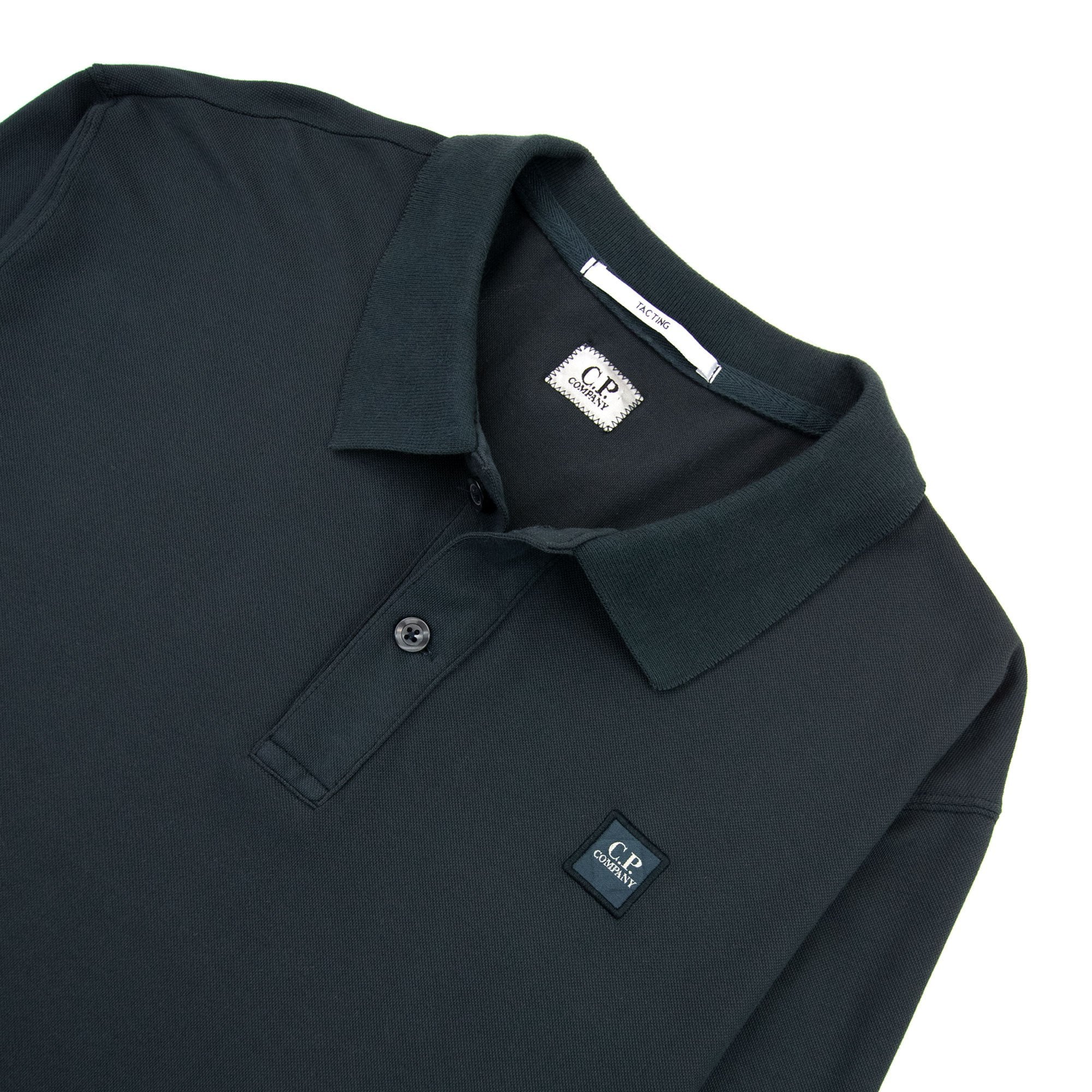 Cp Company Tacting L/s Polo Black 999