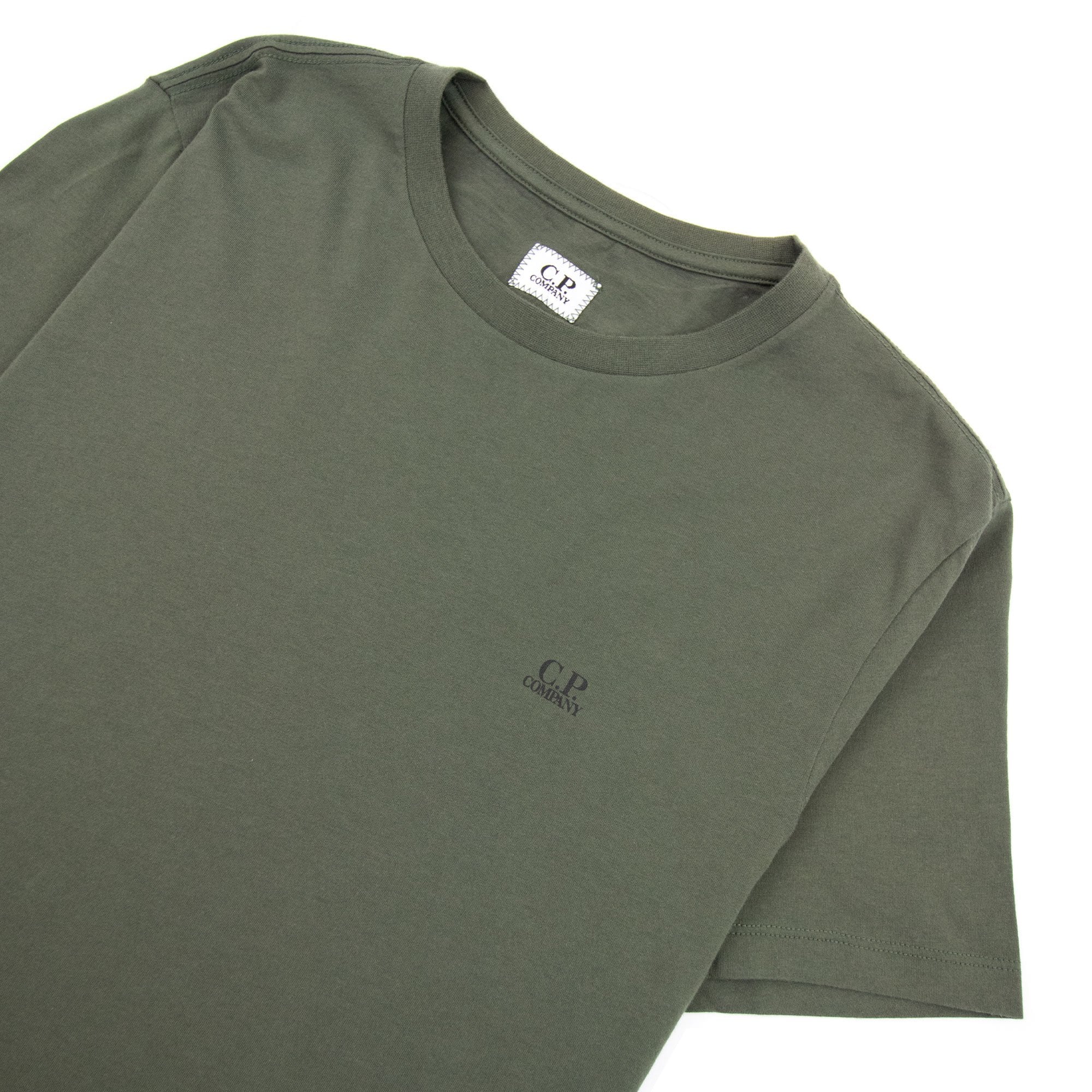 Cp Company Reverse Google Print T-shirt Khaki 659